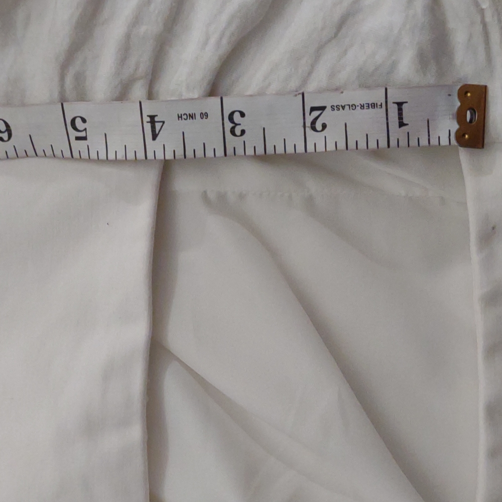 COPY - BNWT Nicole Miller Creamy white rouched dress size 6 @denisecast - Picture 16 of 16